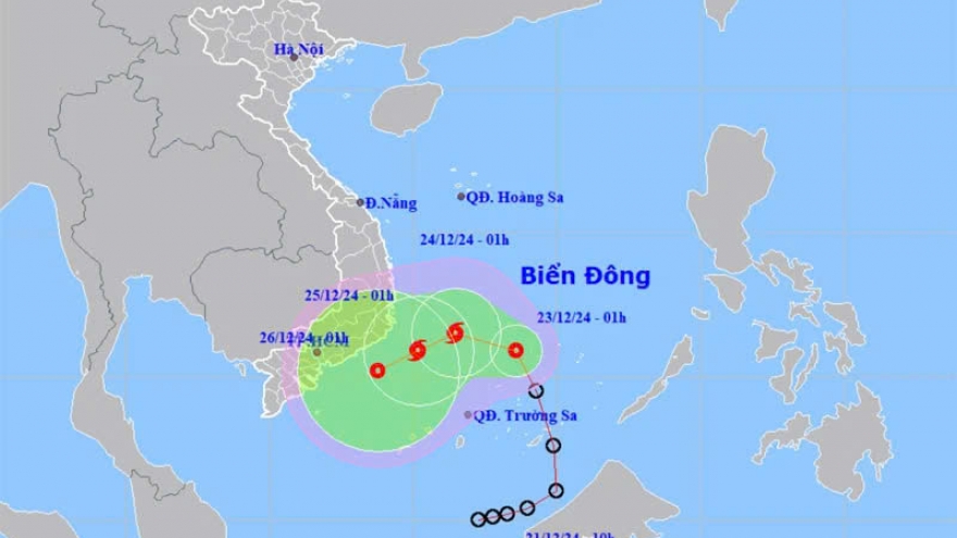 Tropical depression likely to strengthen into a storm